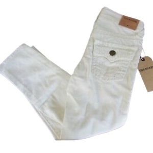NEW! Toddler White True Religion Jeans
